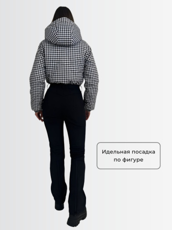 Демисезонный женский горнолыжный комбинезон Гусиная лапка